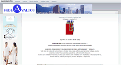 Desktop Screenshot of fedeavaluos.com